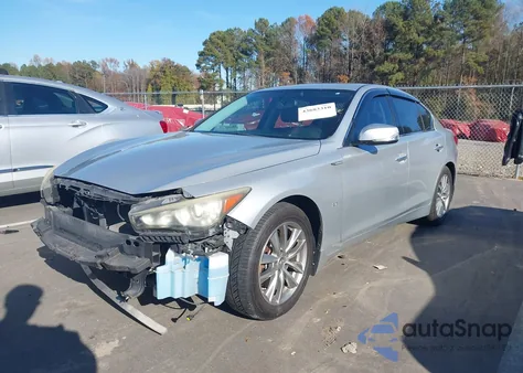 2014 Infiniti Q50 Premium z USA, uszkodzony, nr VIN JN1BV7AR4EM695912